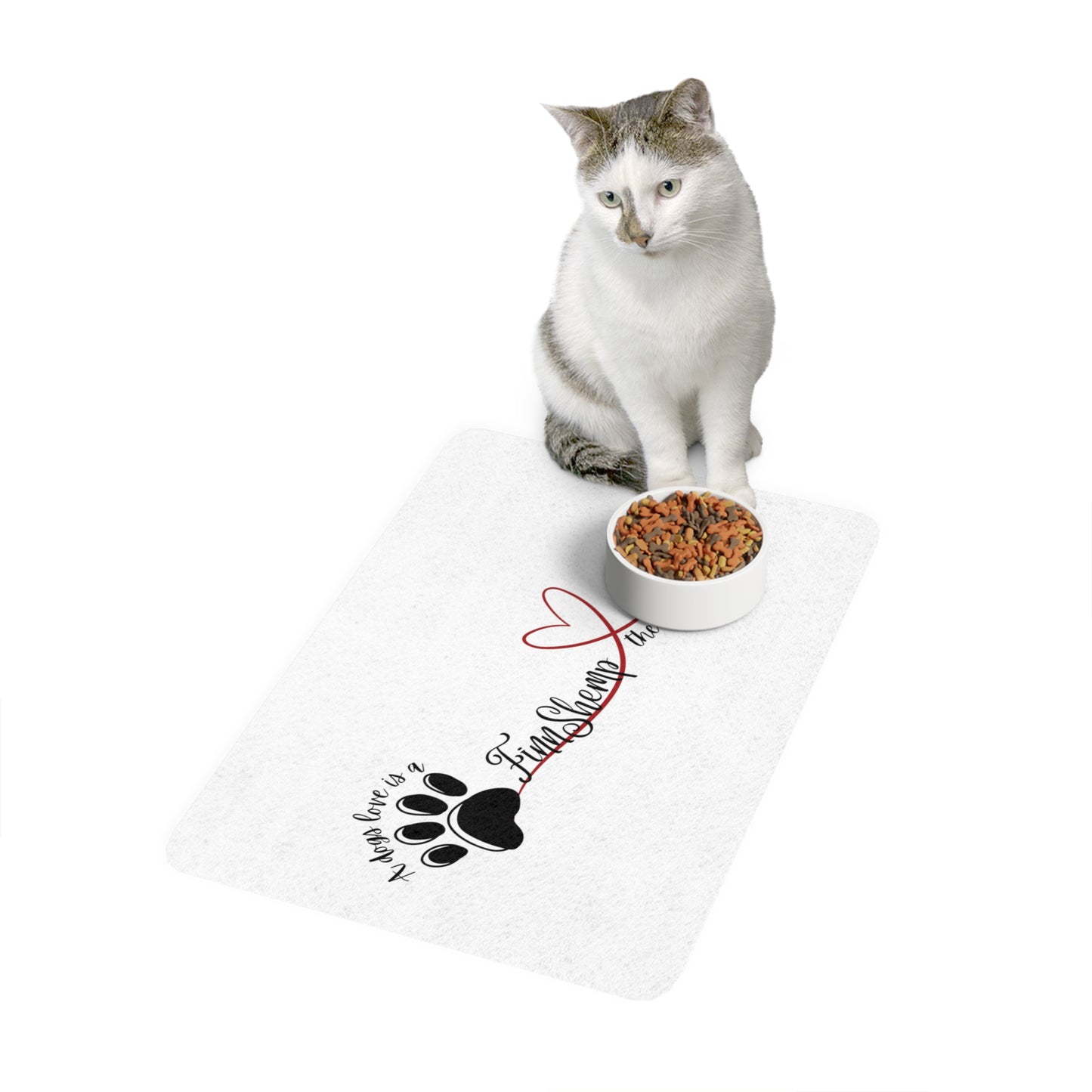 Pet Food Mat (12x18)