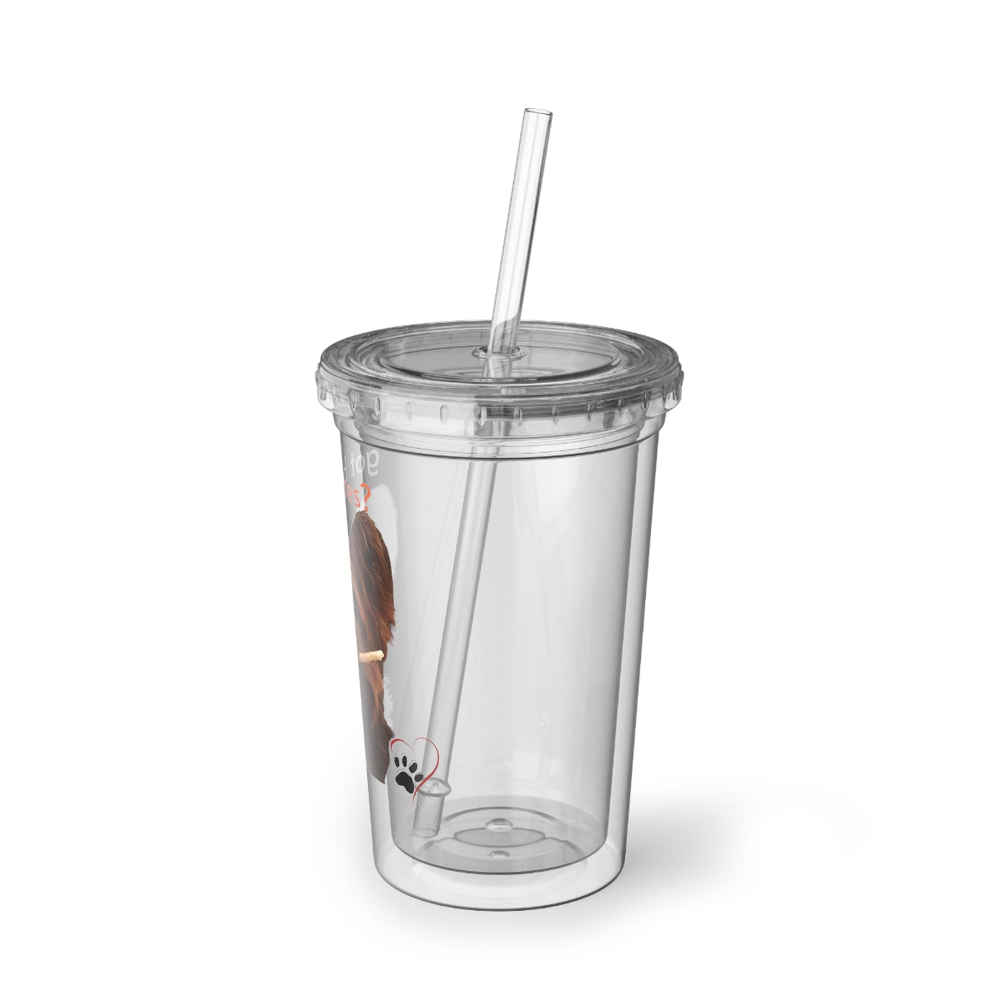 Yorkie "Got Milk" Suave Acrylic Cup