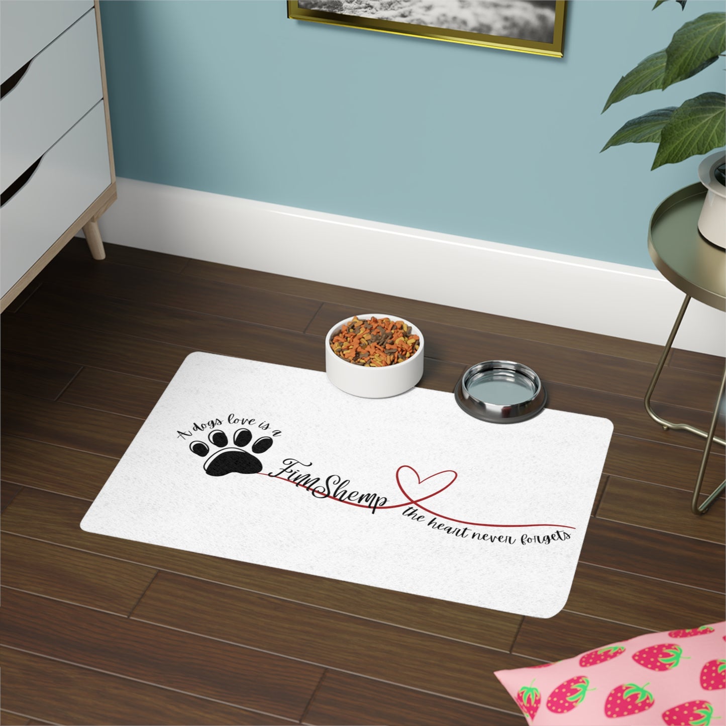 Pet Food Mat (12x18)