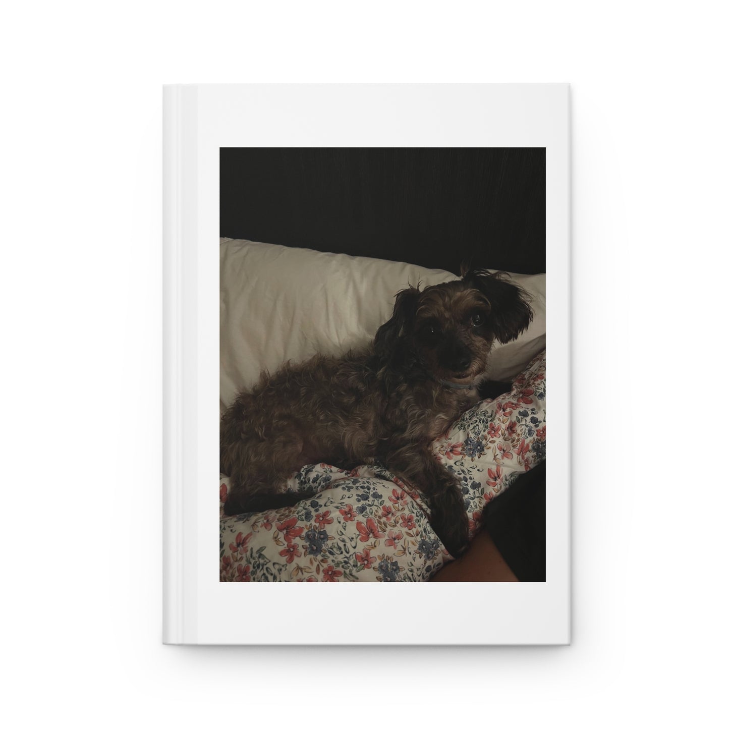 Dog Bed Hardcover Journal Matte