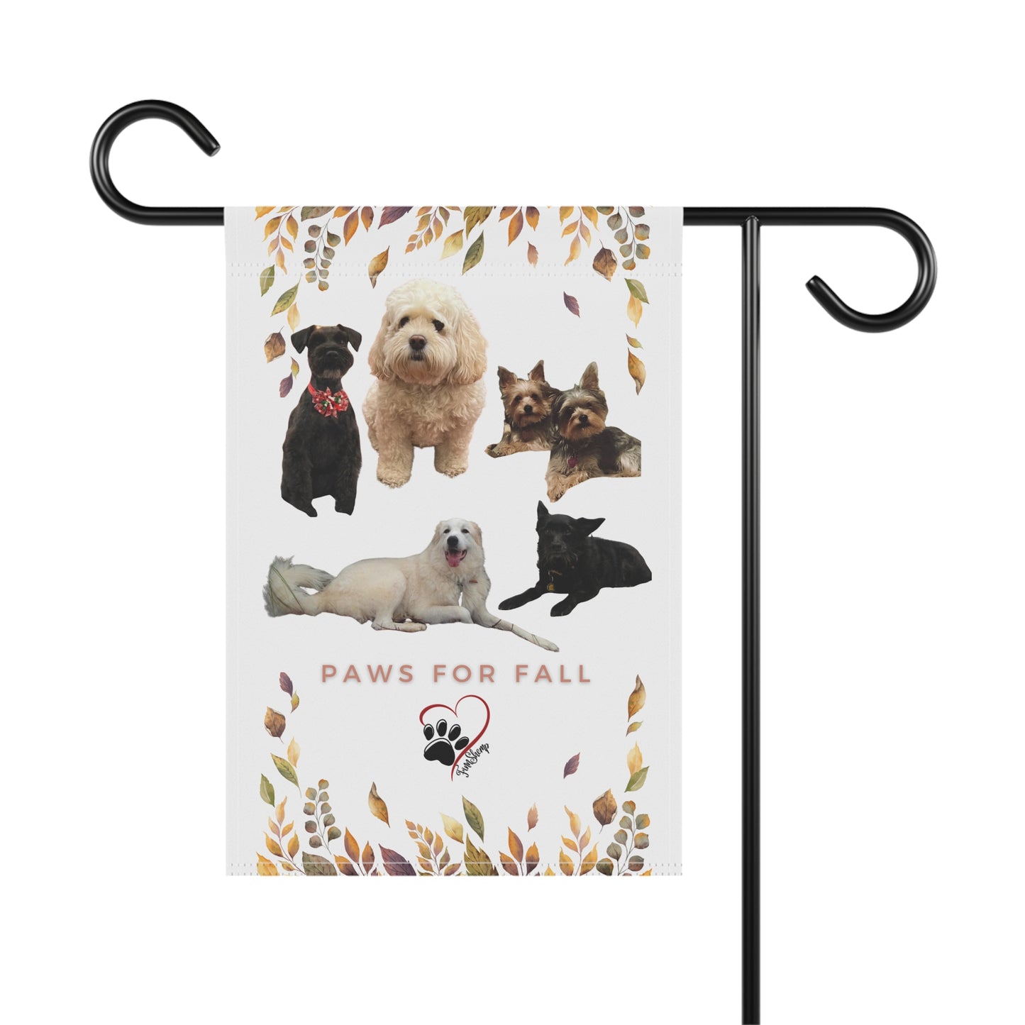 Paws For Fall Garden & House Banner