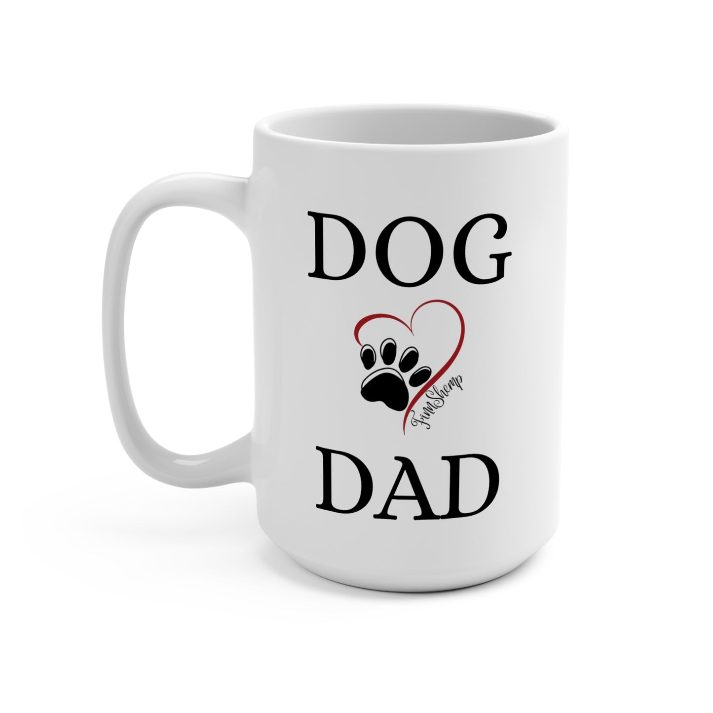 FinnShemp Dog DAD Mug 15oz