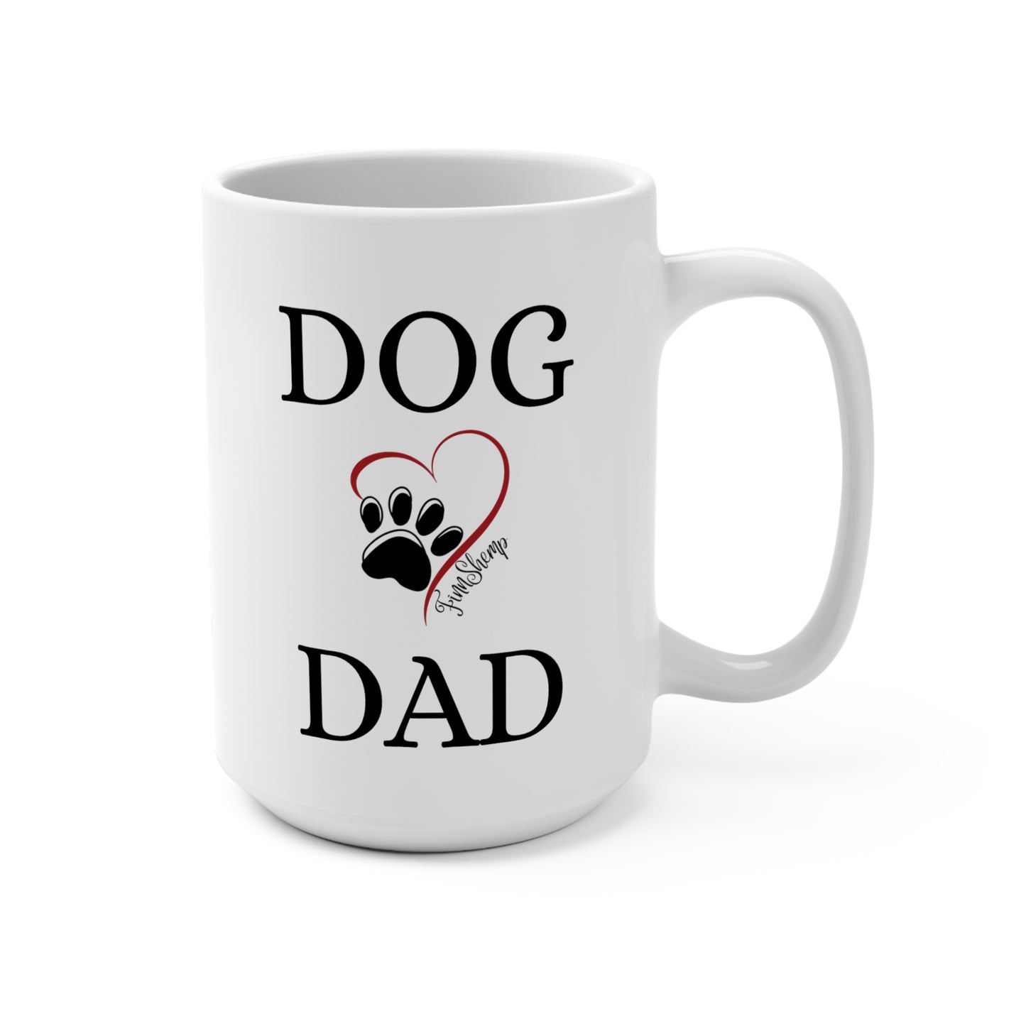 FinnShemp Dog DAD Mug 15oz