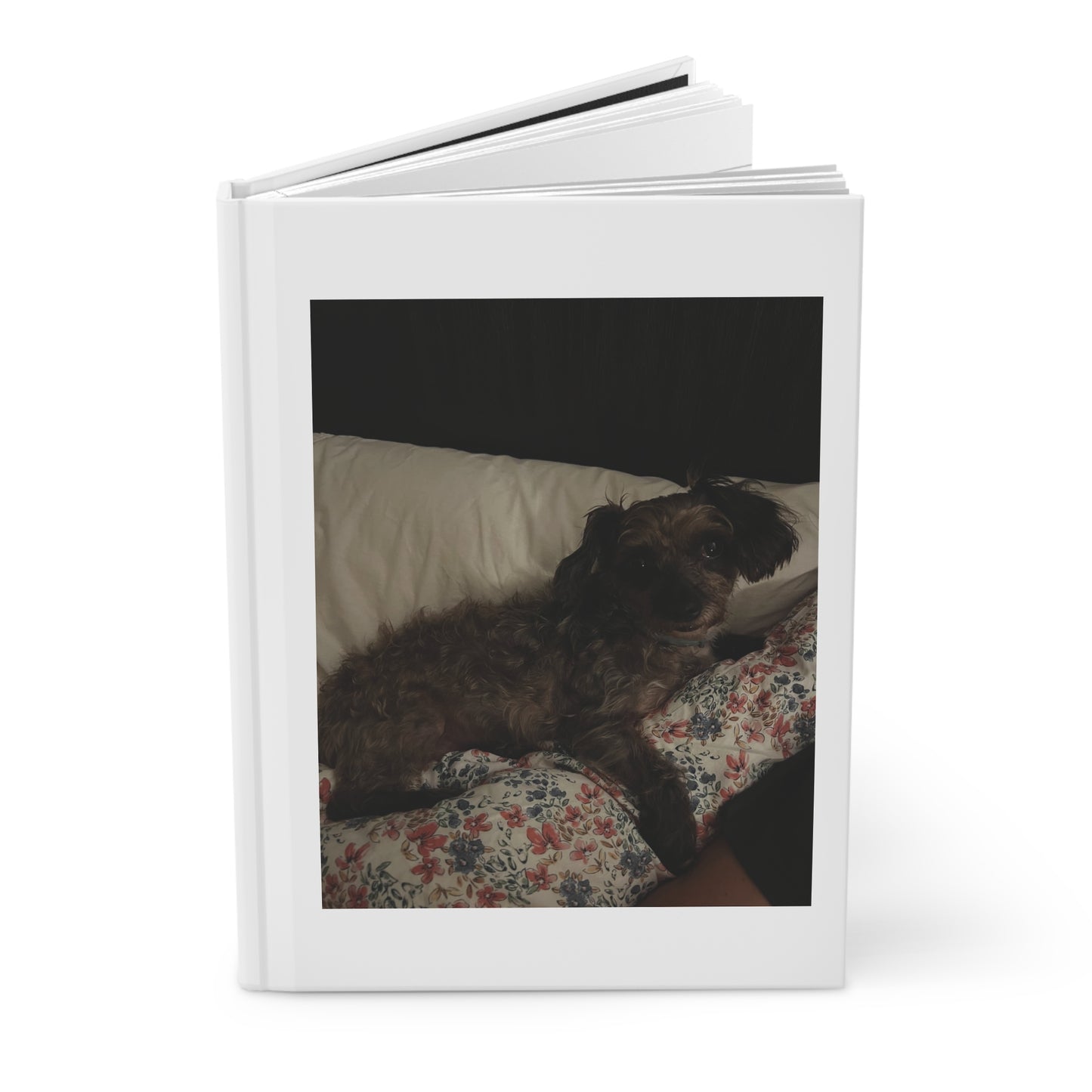 Dog Bed Hardcover Journal Matte