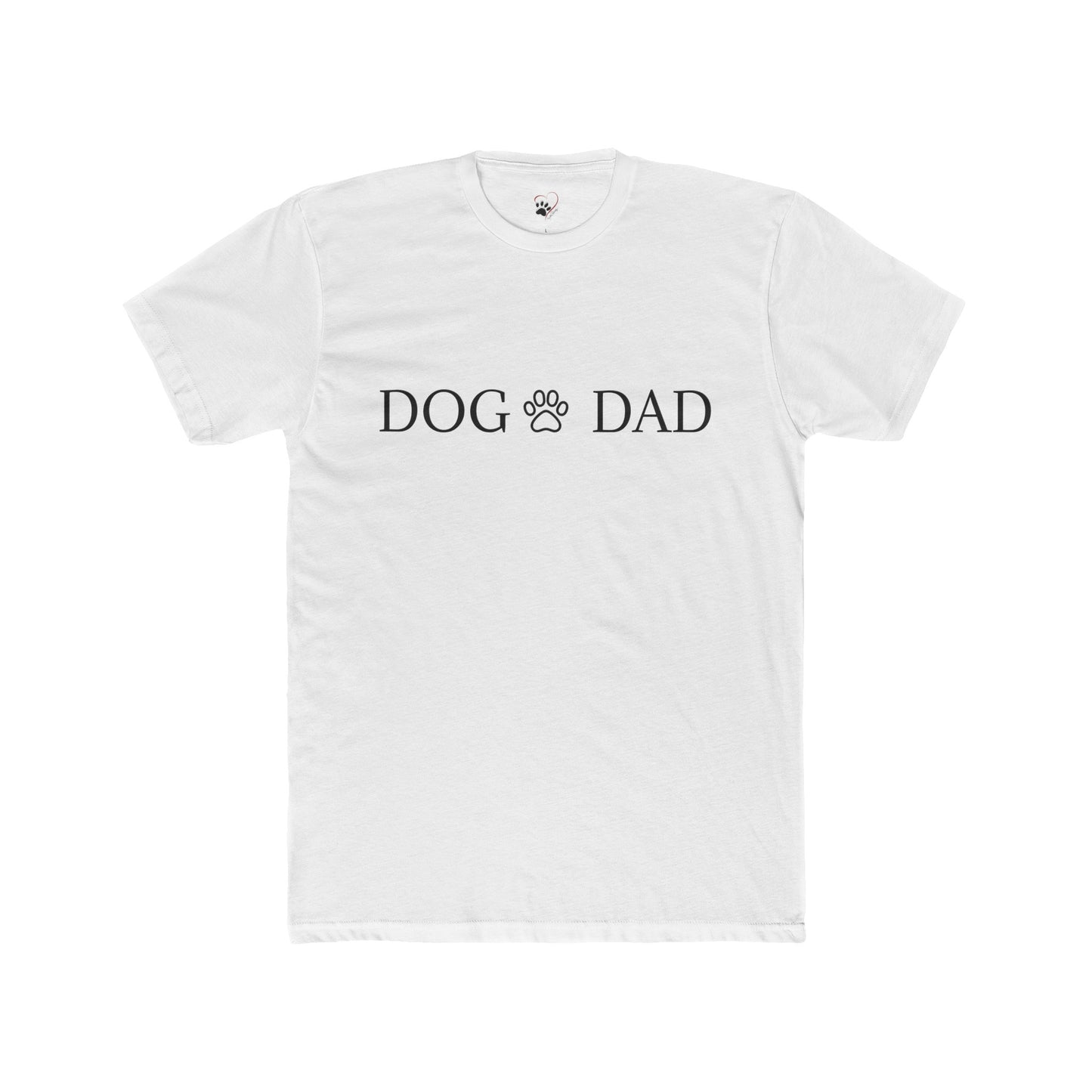 Dog Dad Men's Cotton Crew Tee