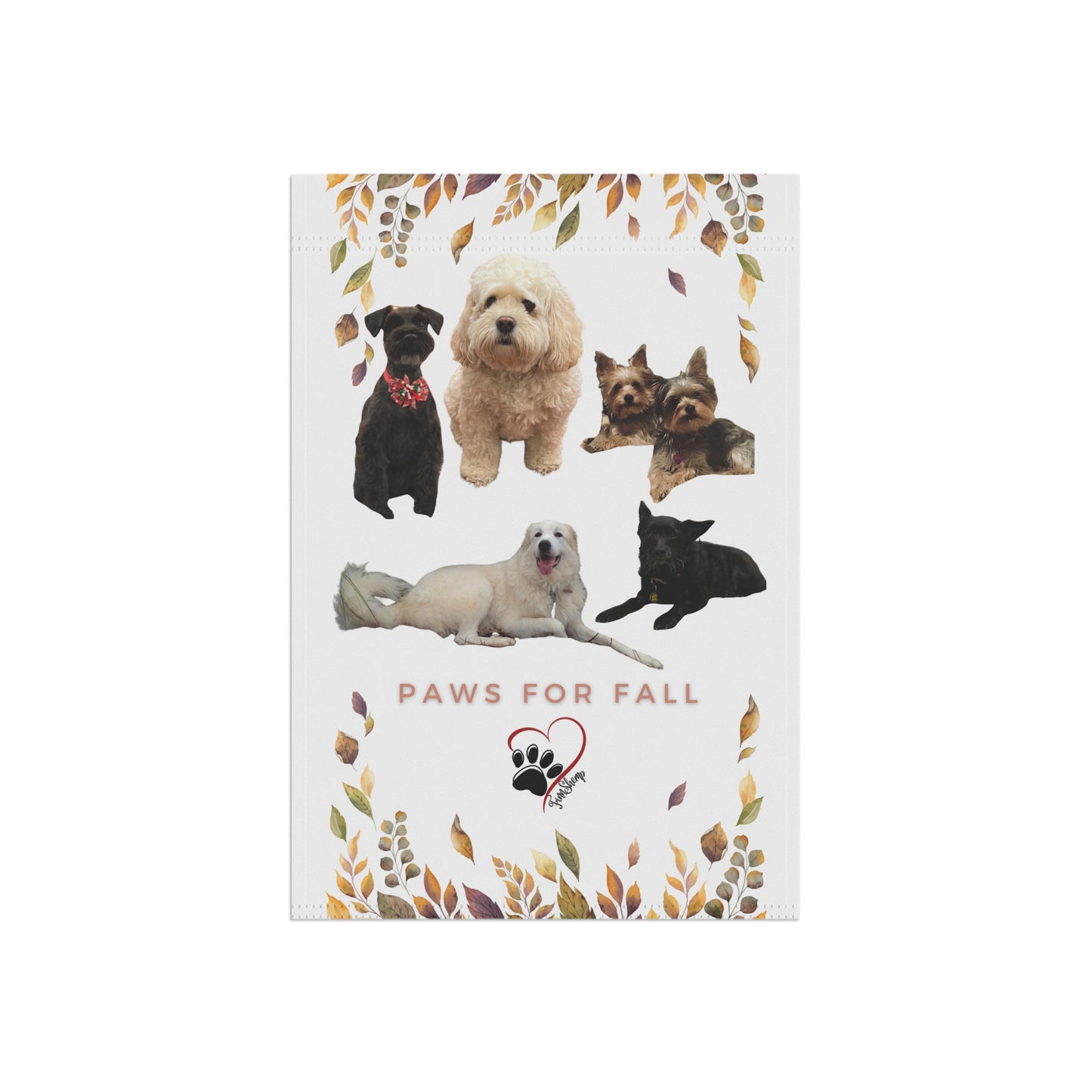 Paws For Fall Garden & House Banner