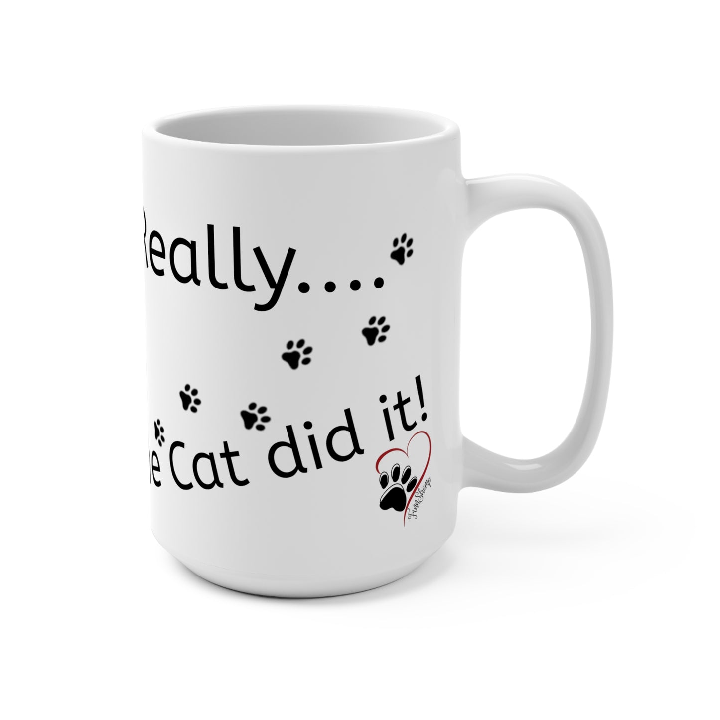 "The Allie Cat" Dog Mug 15oz