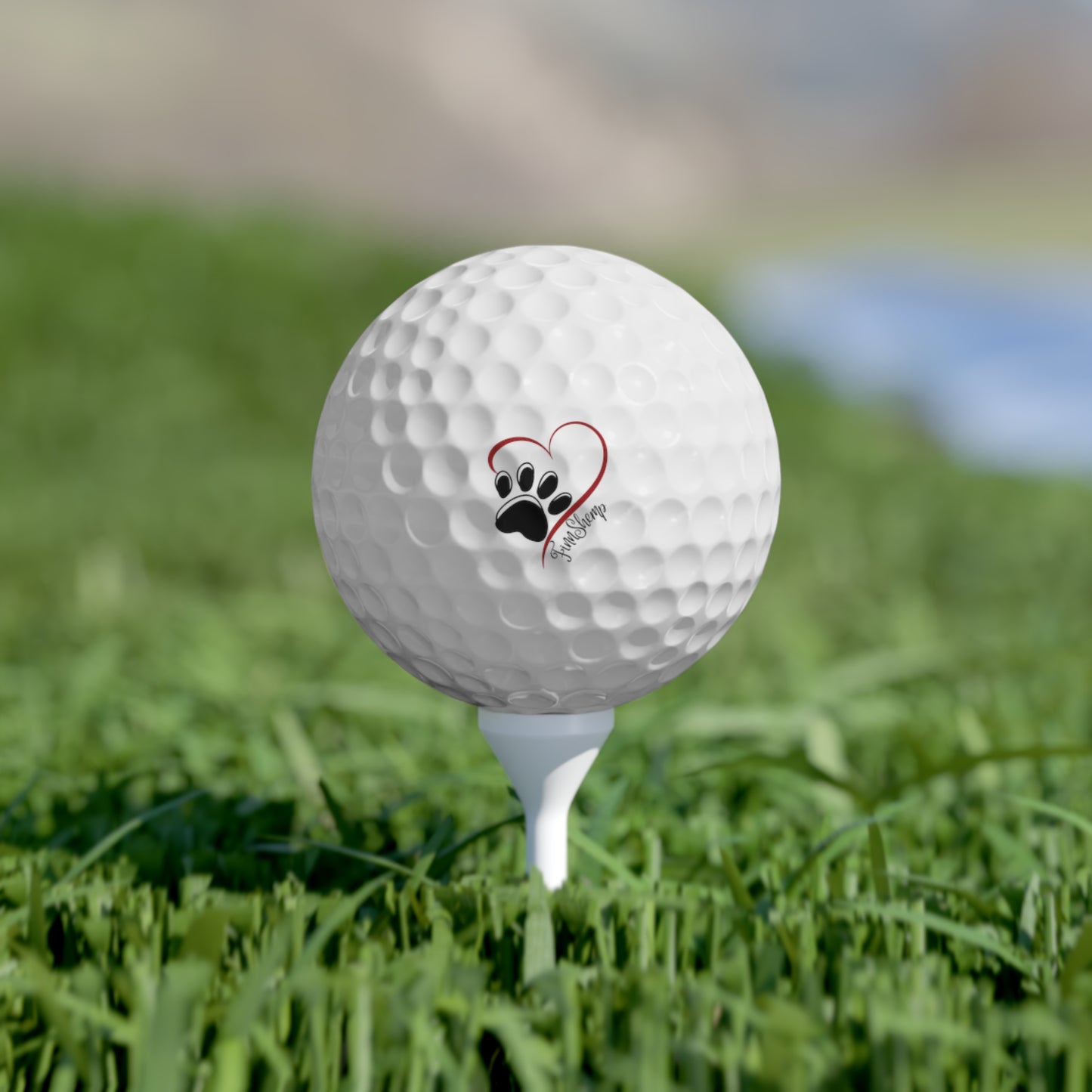 FinnShemp Golf Balls, 6pcs