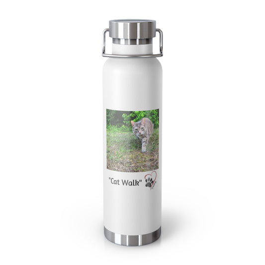 "Cat Walk" Vacuum Insulated Bottle, 22oz