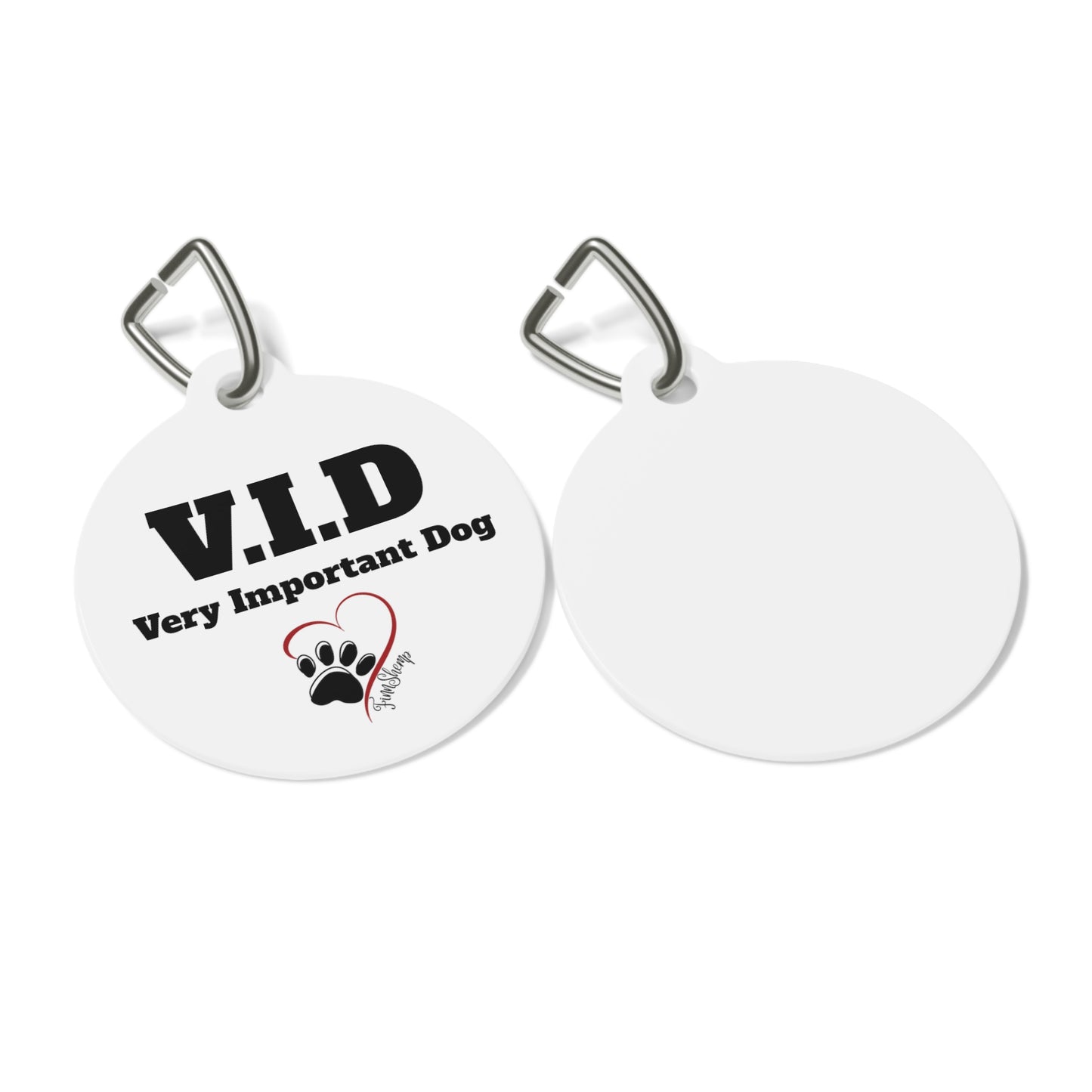 V.I.P Dog Pet Tag