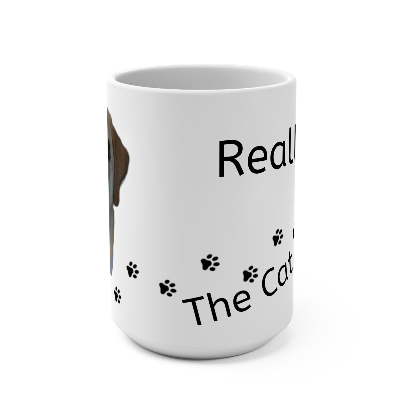 "The Allie Cat" Dog Mug 15oz