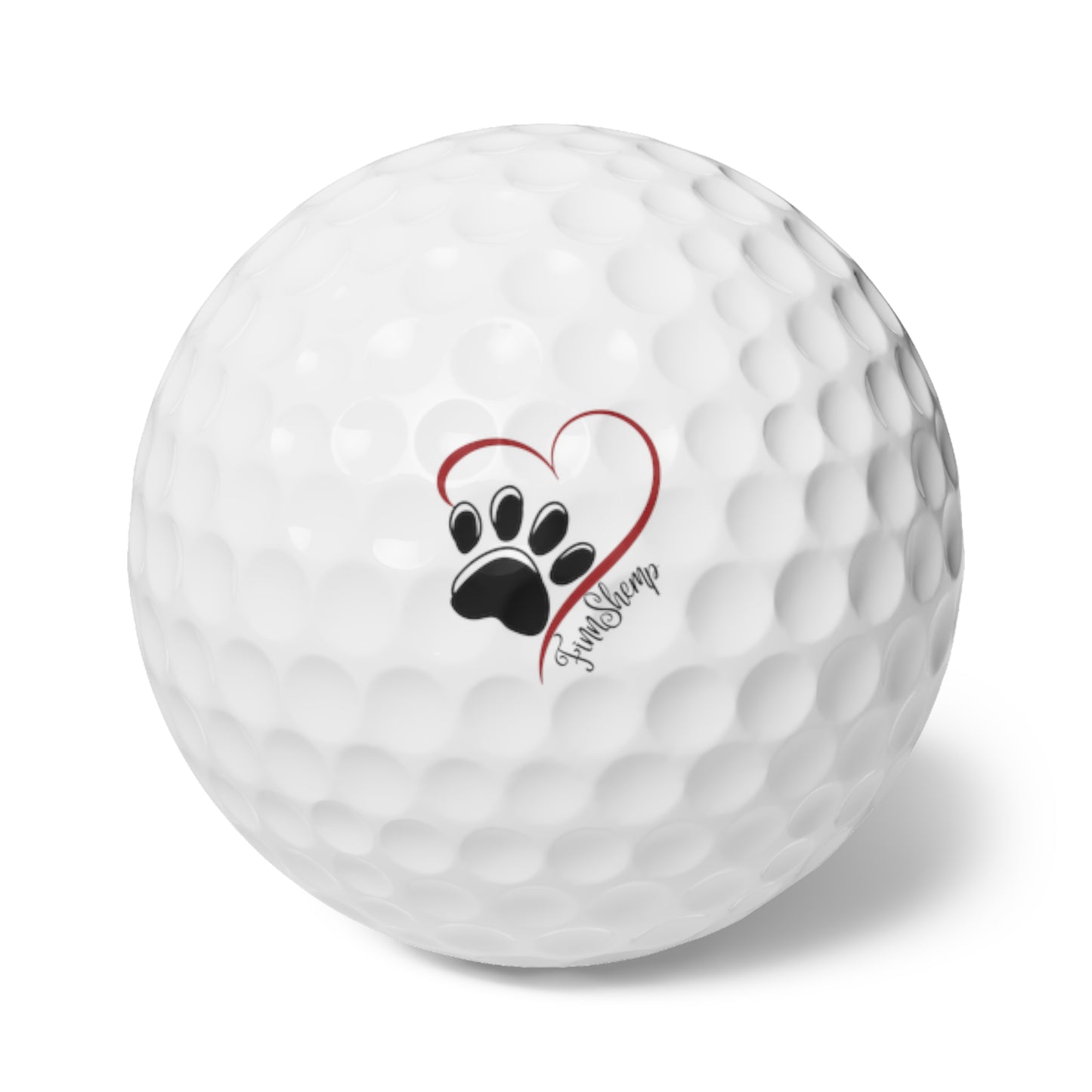 FinnShemp Golf Balls, 6pcs