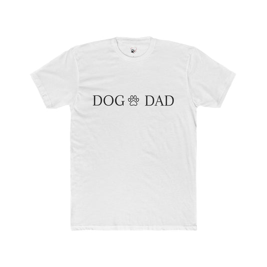 Dog Dad Men's Cotton Crew Tee